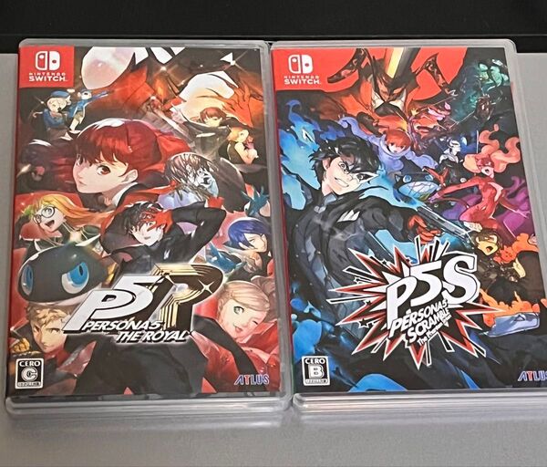【Switch2本セット】ペルソナ5 ザロイヤル+ペルソナ5 スクランブル ザ ファントムストライカーズ