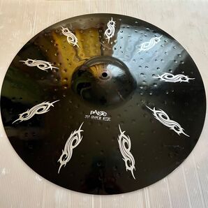 貴重ブラックアルファ 20ライドシンバル slipknotモデル 歪み無し