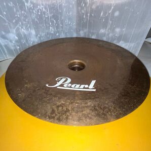 貴重 Pearl WILD900 丈夫なチャイナシンバル 20 1757㌘ ワレ無し歪み極小 Pearl CHINA