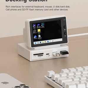 【新品未開封】Hagibis 3.5インチ IPS ミニモニター ハブ搭載
