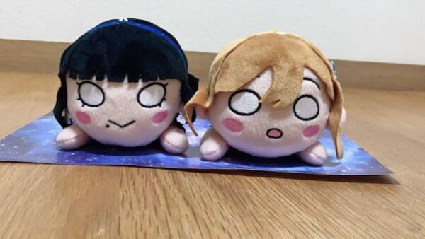 【バラ売り可】ラブライブ! サンシャイン!!寝そべりぬいぐるみ 〜永久hours〜 vol.2 黒澤ダイヤ 国木田花丸 2体セット