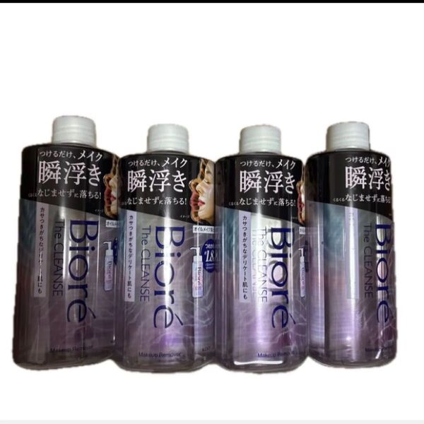 4本セット ビオレ ザ クレンズ オイルメイク落とし つめかえ用 280ml