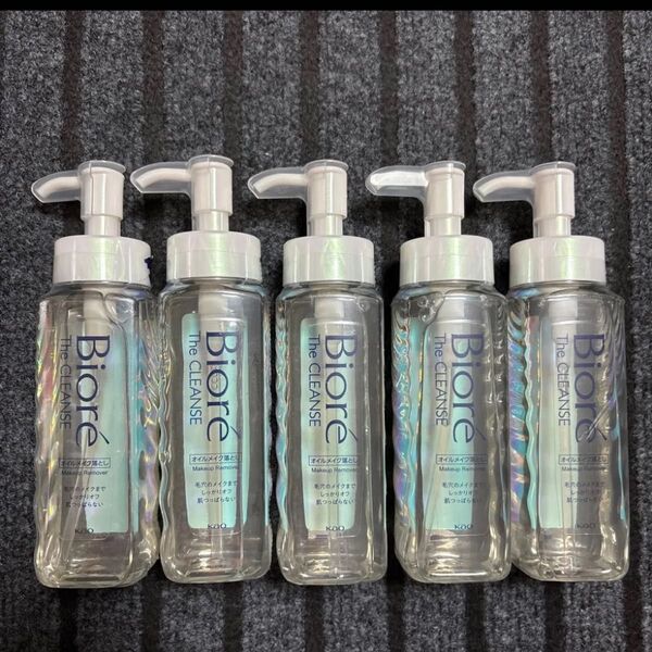 5本セット ビオレ ザ クレンズ オイルメイク落とし 本体 190ml