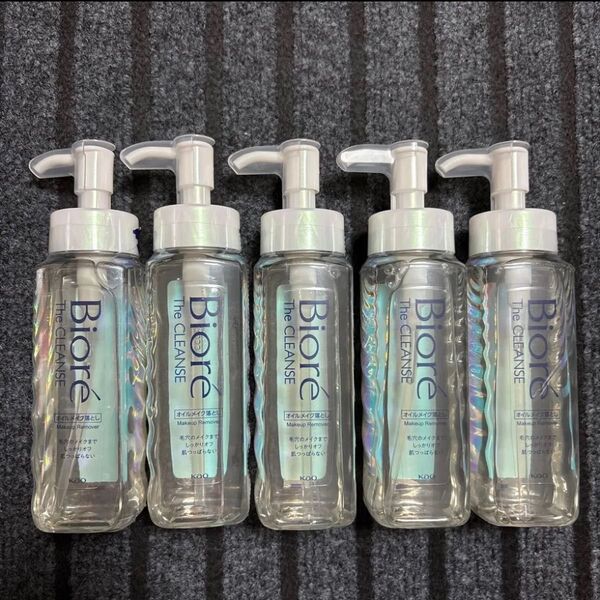 5本セット ビオレ ザ クレンズ オイルメイク落とし 本体 190ml