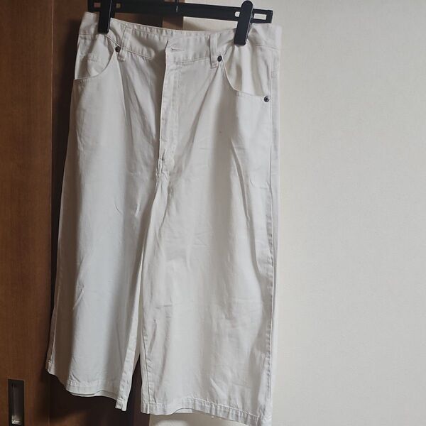 パンツ ワイド ボトムス ホワイト
