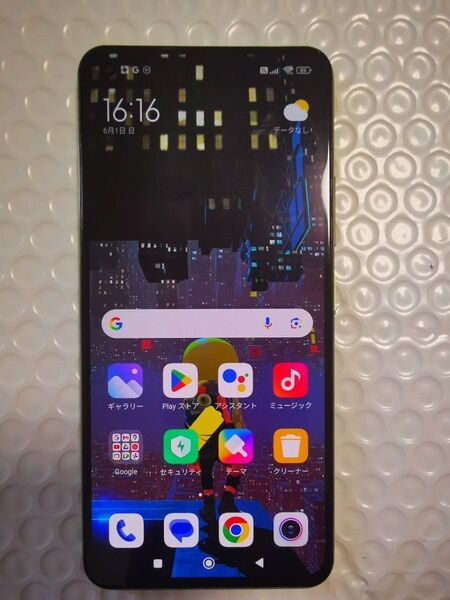 Xiaomi mi11lite 5G シトラスイエロー 傷複数あり Y2