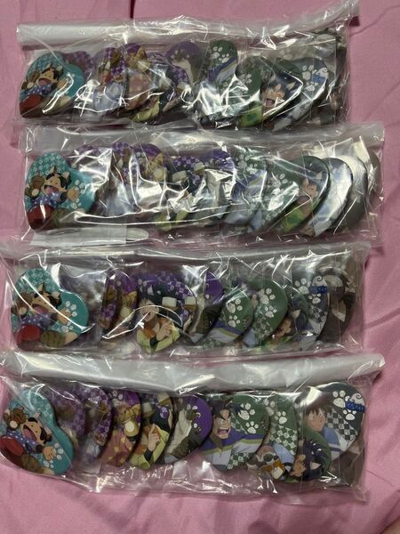 忍たま乱太郎 ナンジャタウン ハート缶バッジコレクション【弐】コンプリートセット