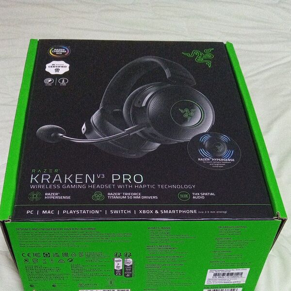 Razer Kraken V3 Pro ゲーミングヘッドセット