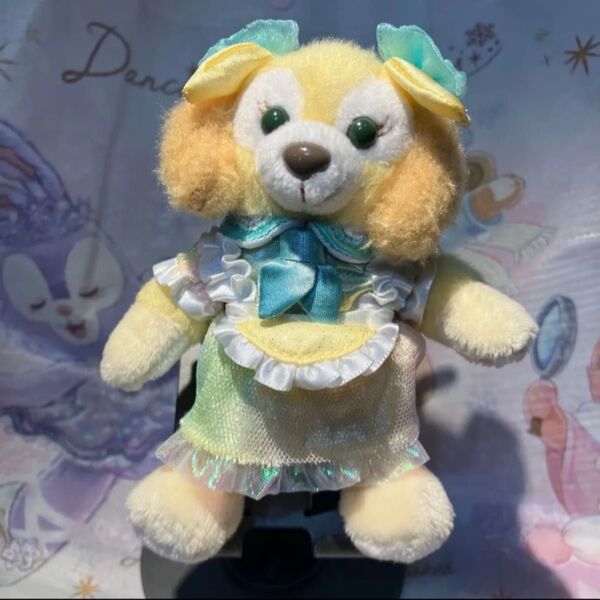 【新品】東京ディズニーシー ダッフィー&フレンズ20周年カラフルハピネス クッキーアン ぬいぐるみバッジ タグ付き