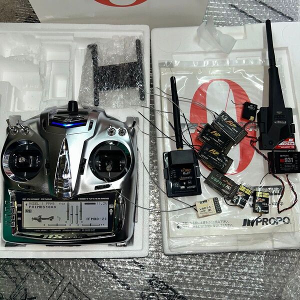 JR PROPO 11X ZERO frskyモジュール 受信機7個 TD2.4jmモジュール RD931受信機 セット