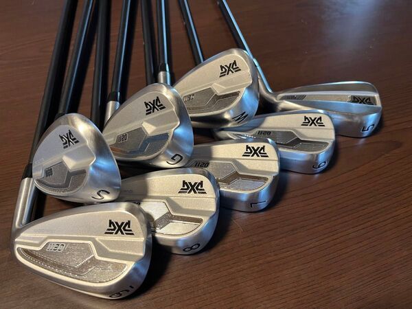 PXG 0211 アイアンセット 5.6.7.8.9.W.G.S 8本セット シャフト Mitsubishi MMT 80S