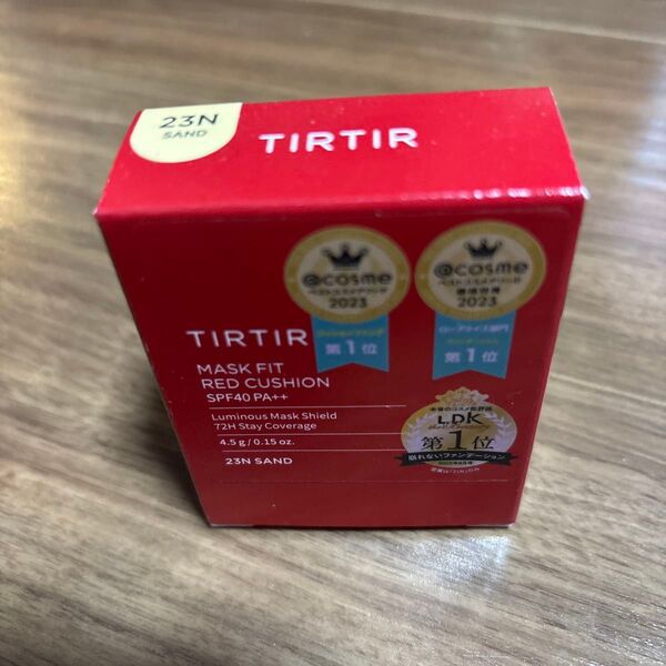 『新品未開封 TIRTIRティルティル ミニサイズクッションファンデ 23N SAND 4.5g×1個』