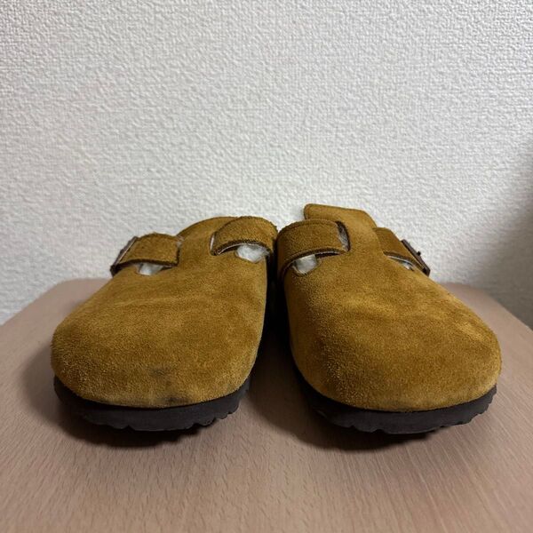 BIRKENSTOCK ビルケンシュトック ボストン スエードレザー クロッグサンダル 27cm