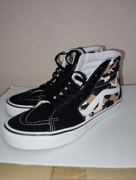 VANS SK8-HI カモフラ 24.5cm