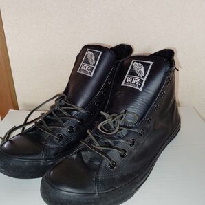 VANS Classic Skool Hi 28cm レザー