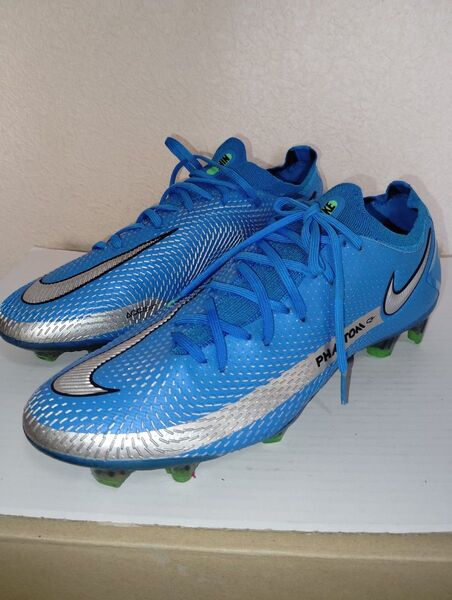 NIKE ナイキ 27.5cm ファントムGT エリート サッカースパイク ブルー