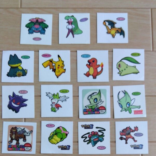 ポケモンパン デコキャラシール 第一パン ポケモンシール①