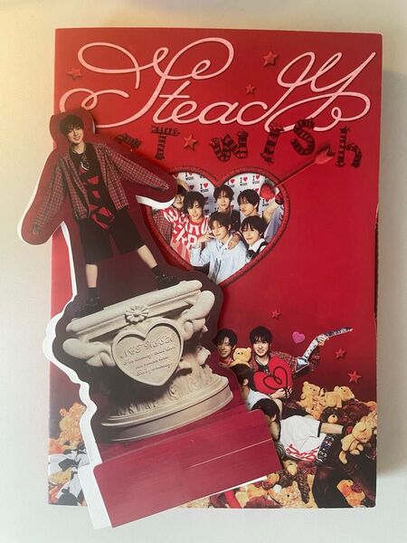 NCT WISH 『steady』 photobook ver. 赤 サクヤ