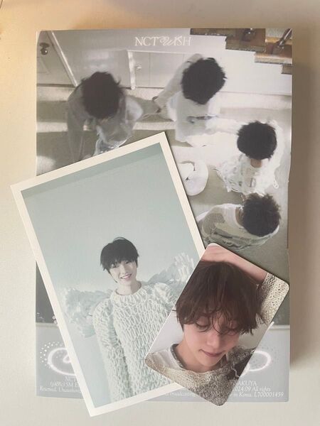 NCT WISH Steady Photobook Ver 白 シオン サクヤ