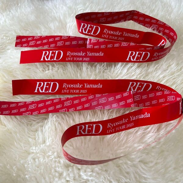 Ryosuke Yamada LIVE TOUR 2025 "RED" 銀テ 2本 山田涼介