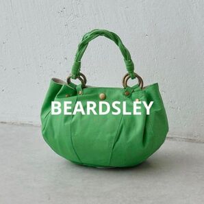 新品未使用 〈BEARDSLEY〉 ミニチューリップバッグ グリーン
