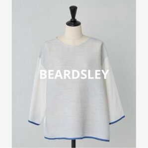 新品未使用 【BEARDSLEY】 ピンタックプルオーバーブラウス