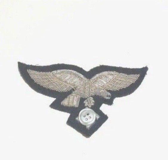 WW2 ドイツ空軍 将校用胸章 / LW 鷲章