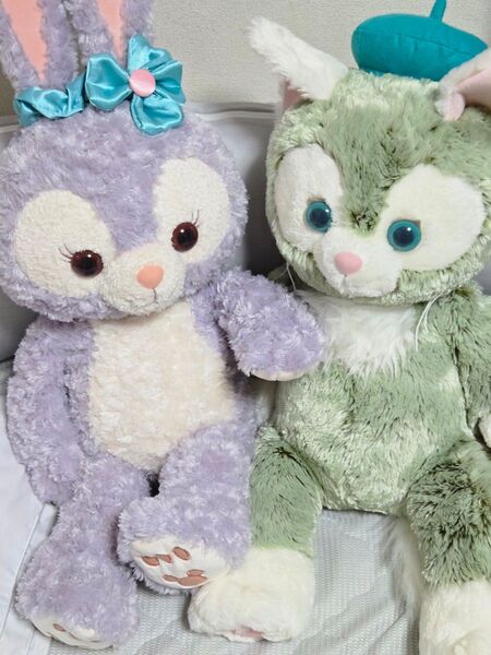 ディズニーシー ぬいぐるみ 2点 ジェラトーニ ステラルー Mサイズ