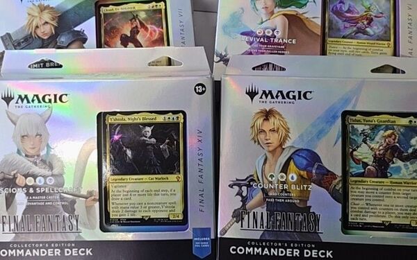MTG FF 統率者4種 (英語コレクター版) 新品未開封ですが、箱に初期傷