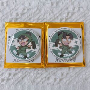 【忍たま乱太郎】トレーディングミニキャラ缶バッジ(留三郎・文次郎)