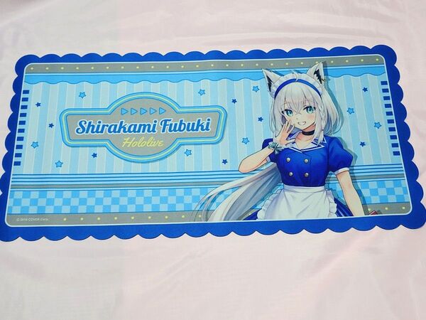 ホロライブ 白上フブキ ラバーマット ローソンメイド服 Loppi HMV
