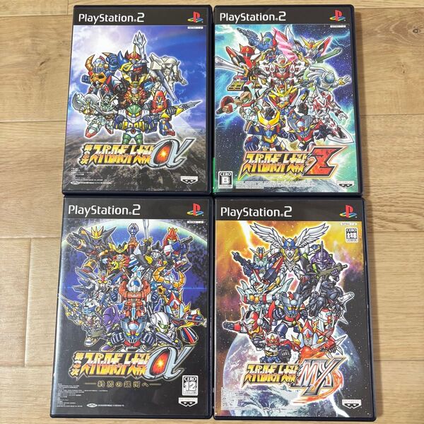 PS2 スーパーロボット大戦 4本セット