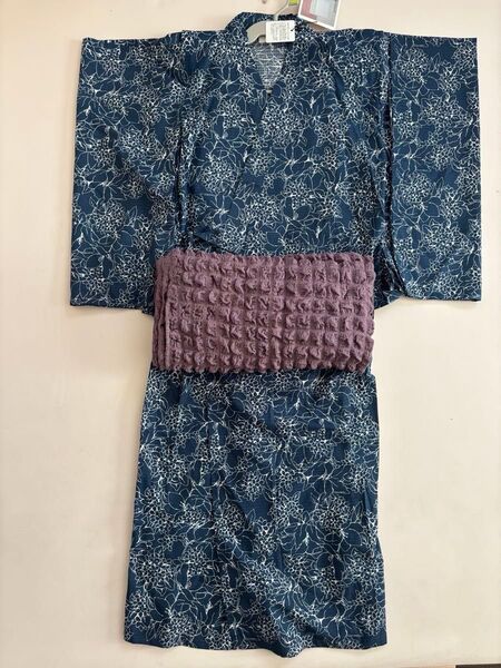 新品! キッズ 女の子 着物 セパレート浴衣 140