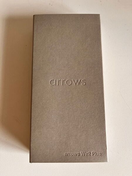arrows We2 Plus M06 シャンパンシルバー IIJ限定モデル 新品未使用