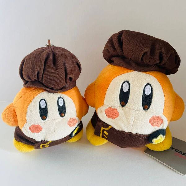 星のカービィ カービィカフェ petit 限定 ワドルディ ぬいぐるみ S マスコット キーホルダー 東京駅