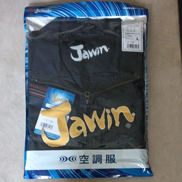 Jawin 54040 空調服半袖ブルゾン Lサイズ ポリエステル65% 綿35%空調服半袖ブルゾン