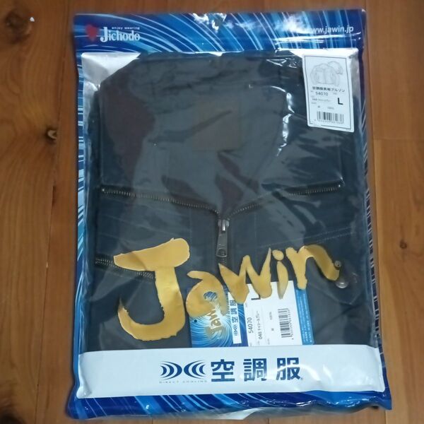Jawin 54070 空調服長袖ブルゾン Lサイズ 綿100%空調服長袖ブルゾン