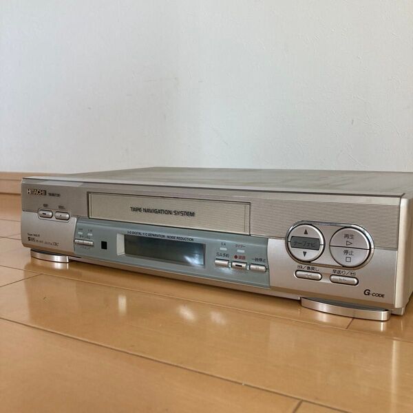再生可能!HITACHI VHS ビデオデッキ 7B-BS720 Hi-Fi デジタルTBC 2000年式
