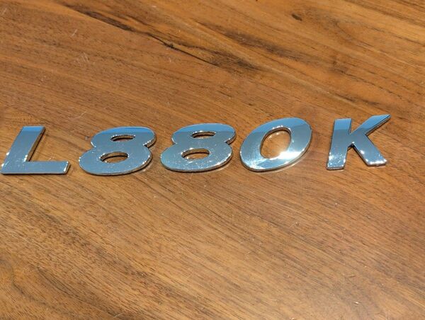 コペン 社外品 L 880 K エンブレム メッキ ダイハツ