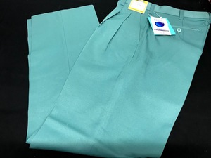 1-11/新品 W73×80cm 作業服 プロウエア テールグリーン ワークパンツ 作業ズボン