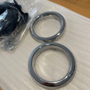 MR52S , MR92S ハスラー フォグランプ ベゼル 左右 固定用の土台付