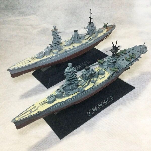 日本海軍 戦艦 伊勢、扶桑 1/1100 イーグルモス 世界の軍艦コレクション
