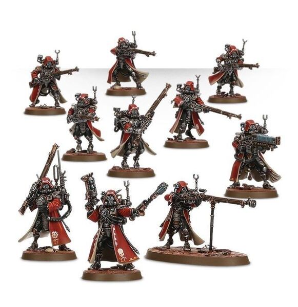 ウォーハンマー40k アデプトゥス・メカニカス スキタリWARHAMMER40k mechanicus skitarii