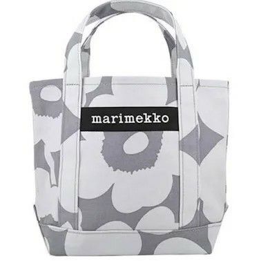 marimekko マリメッコ トートバッグ セイディ グレー