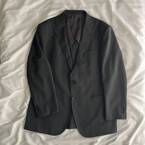テーラードジャケット ストライプ柄 ジャケット スーツ メンズ レディース vintage 美品