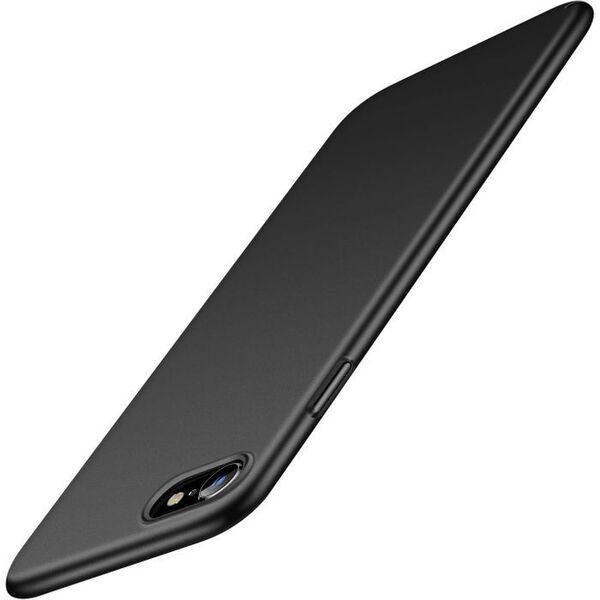 【Z07】iPhone7/8 SE2 SE3対応 ウルトラスリムケース(黒)