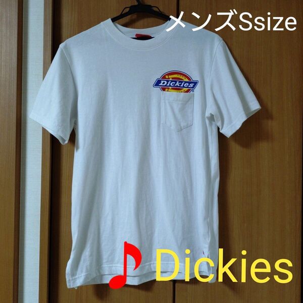 Dickies ホワイト Tシャツ ポケット付き