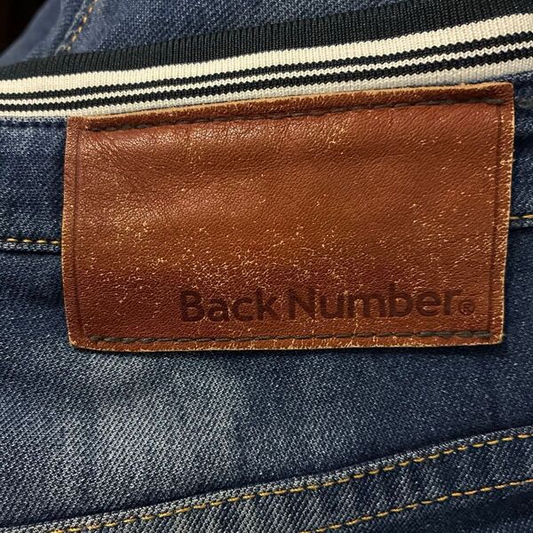 デニムパンツ インディゴブルー メンズ back number