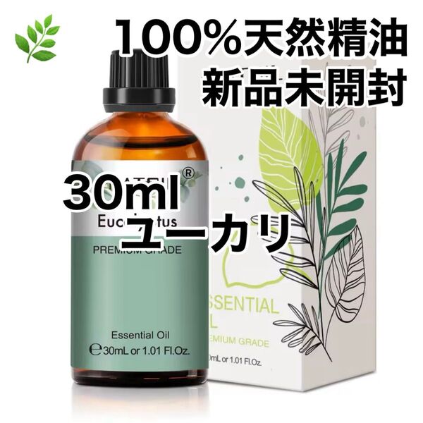 【100%天然精油】30ml 精油 ユーカリ アロマオイル エッセンシャルオイル アロマ ●同梱割引200円