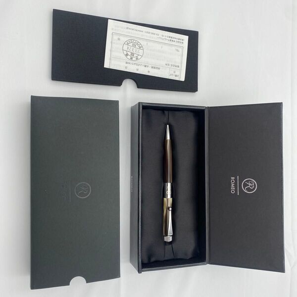 銀座 伊東屋 ロメオ No.3 細軸 0.7mm イタリアングレー R-234 ボールペン 筆記用具 文房具